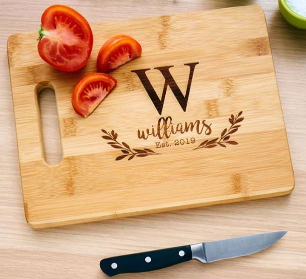 Custom Cutting Boards | Custom Bamboo Cutting Boards | Personalized Cutting Boards