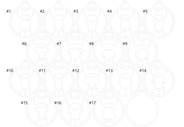 Custom Pet Christmas Ornaments | 2022 Pet Christmas Ornaments | Personalized Pet Christmas Ornaments