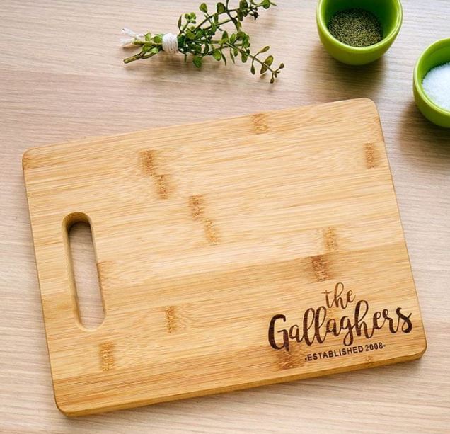 Custom Cutting Boards | Custom Bamboo Cutting Boards | Personalized Cutting Boards
