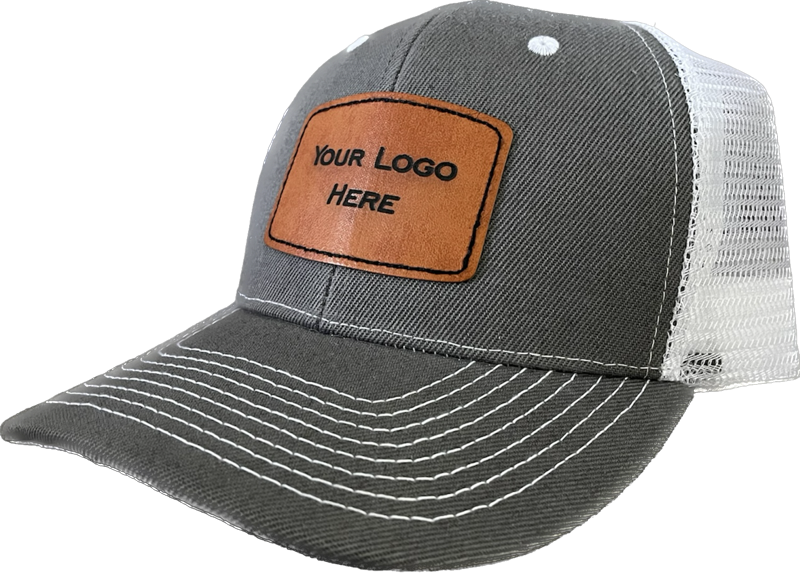 Custom Company Hats | Custom Business Hats | Leather Hat Patches | Personalized Hats | Wholesale Trucker Hats