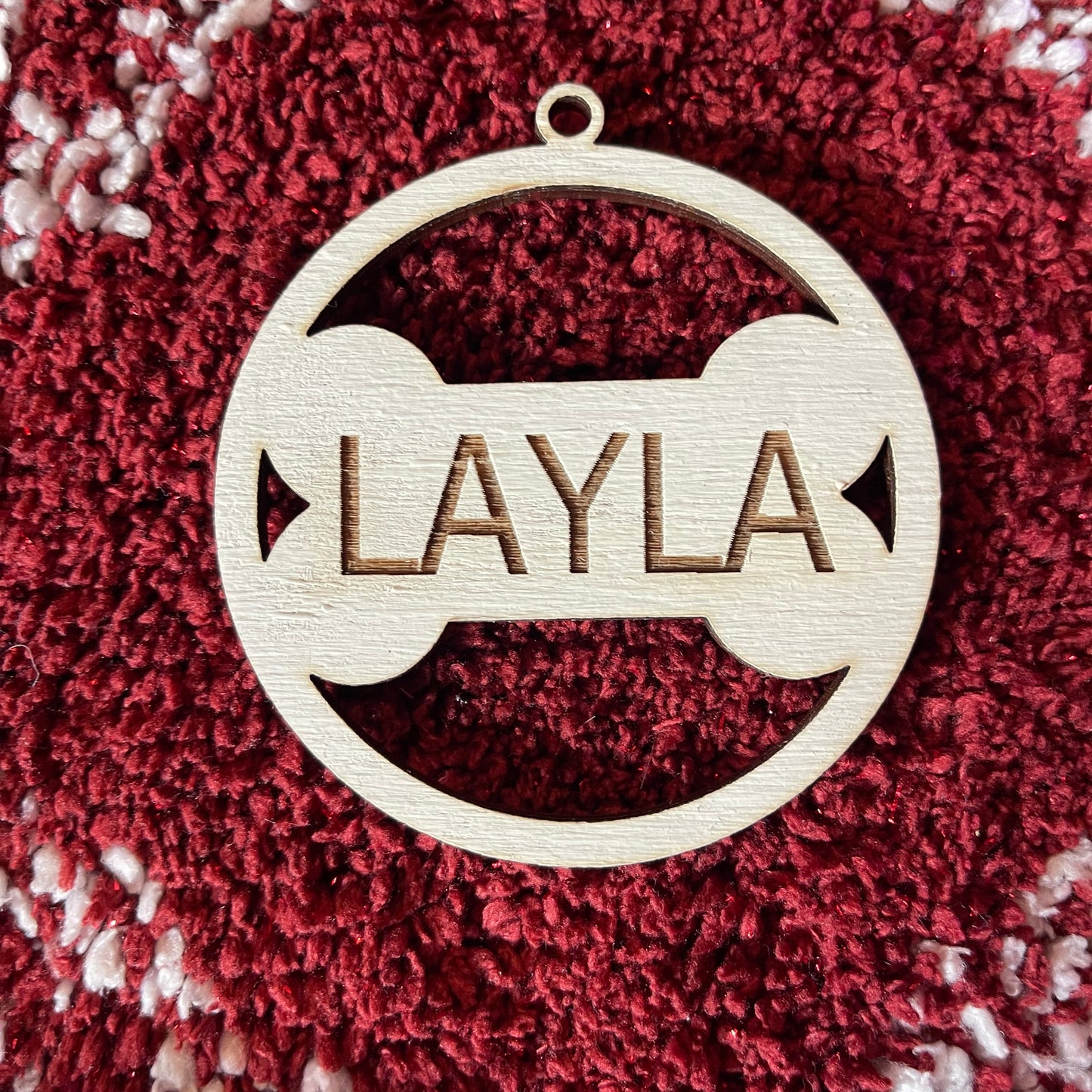 Custom Pet Name Christmas Ornaments | Pet Name Christmas Ornaments | Personalized Pet Christmas Ornaments