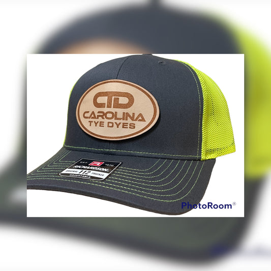 Bulk Custom Hats | Real Leather Logo Patches | Custom Business Hats | Wholesale Trucker Hats 12 QTY